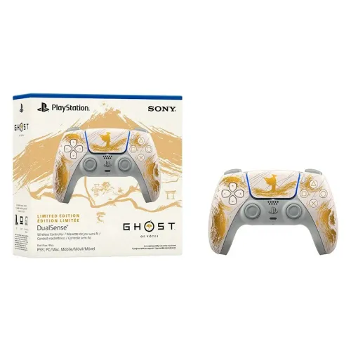 Controle PS5 DualSense - Ghost Of Yotei Edição Limitada - Lacrado