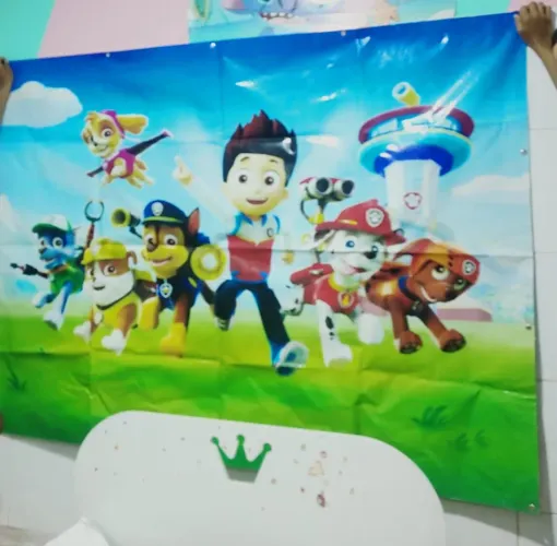 Banner Festa Patrulha Canina