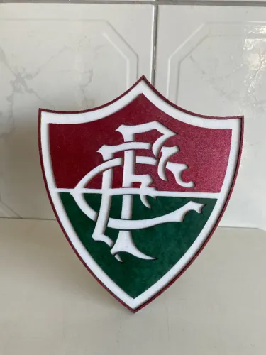 Escudo do fluminense em MDF