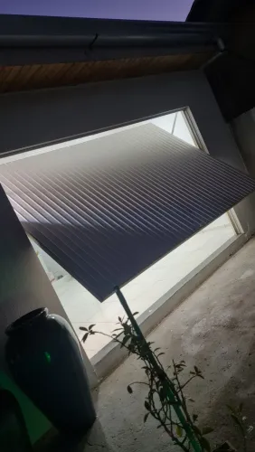 Portão de garagem usado
