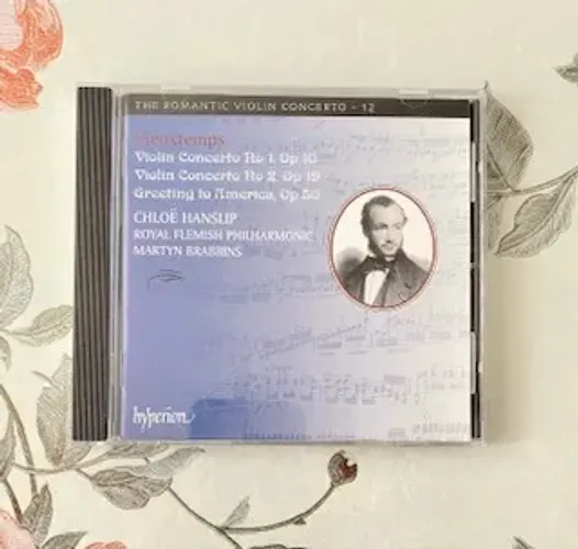 CD The Romantic Violin Concerto (Henri Vieuxtemps) made in France