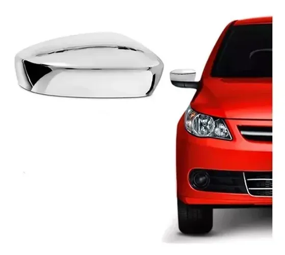 Aplique Retrovisor Cromado Gol Voyage G5 2008 a 2012 Lado Direito