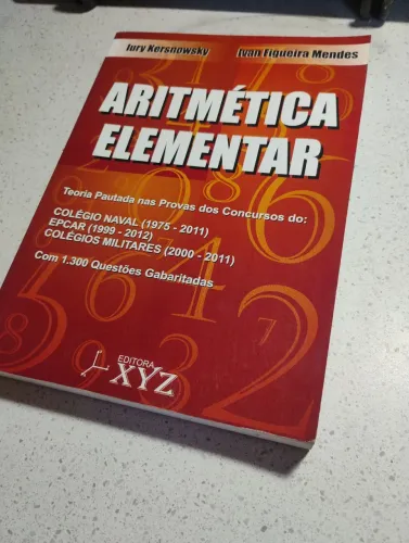 Aritmética Elementar-Livro ideal para concursos públicos