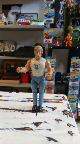 Boneco Rambo da Glasslite Anabasis. Dos anos 80