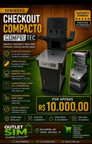 Chekout Compacto 