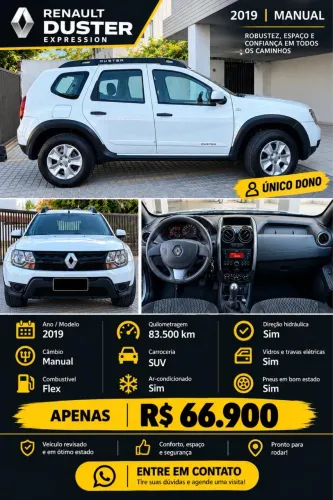 Renault Duster Expression 1.6 Hi-flex 16V Mec. 2020