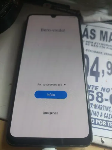 Celular Sansung M12 funcionando perfeitamente,precisa somente tirar a senha esqueci