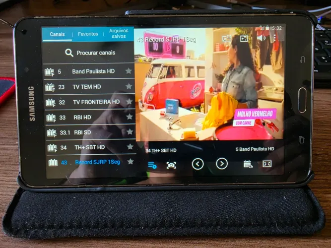 Tablet Samsung TV digital