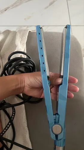 BaBylissPRO Nano Titanium 2091 Babnt2091tbr Cor Azul Prancha