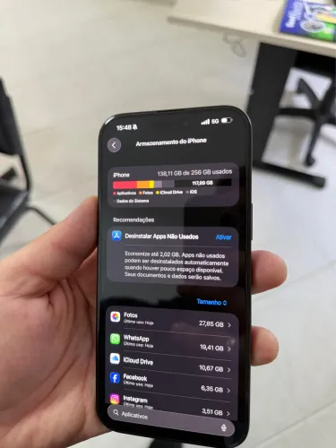 IPHONE 16 PRO MAX 256GB - VENDO OU TROCO POR MAC 