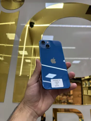 IPHONE 13 128GB AZUL MSG DE PLACA LÓGICA APPLE ORIGINAL PROMCOAO TOP