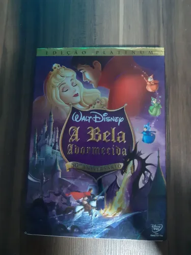 Dvd A Bela Adormecida edição  Platinum 50° aniversário 