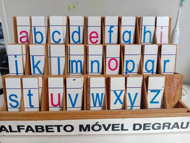 Alfabeto Móvel Degrau