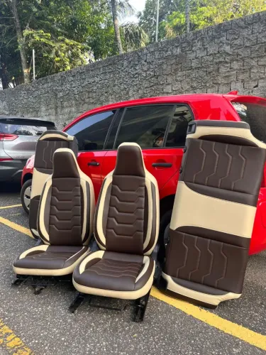 Capas e Revestimento para Banco de Carro em Couro