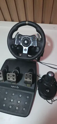 Volante Gamer Logitech G920 com Pedal e Câmbio 