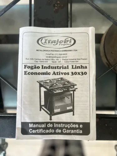 Fogão Industrial Duas Bocas