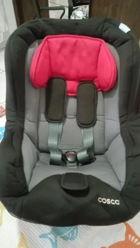 Cadeirinha Cosco Kids, Simple Safe, 0 a 25 Kg, Vermelho