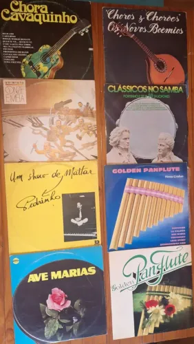 Lote 8 discos vinil lp Instrumental variados