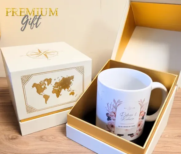 Caneca Personalizada - Canecas p/ Casamento, Formatura, Brinde, Empresa, Batizado, Escola