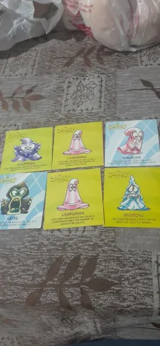 12 cards gogos fantasmas