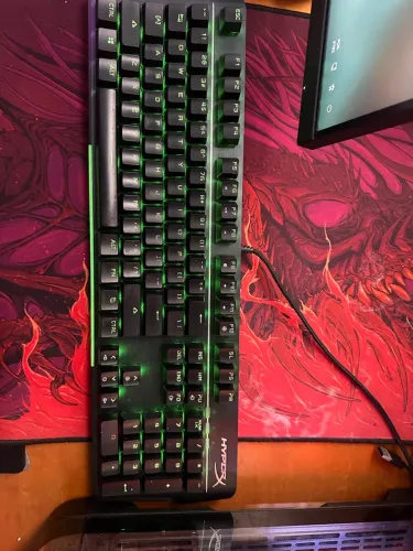 Teclado e mause Hyperx 