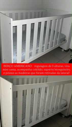 Vendo BERÇO AMERICANO