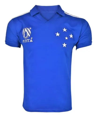 Camisa Cruzeiro 1991-1992 - Sem Número - Retrô - Bordada - 100% Algodão - FRETE GRÁT