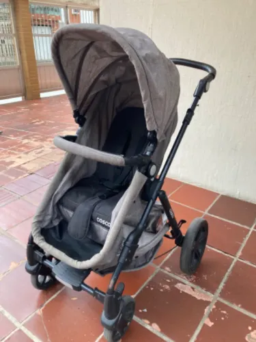 Carrinho de Bebê com Bebê Conforto Cosco Kids - Poppy Duo 0 a 15kg