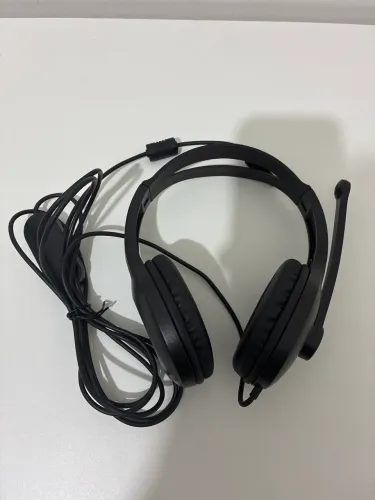 Headset USB com Microfone para Home Office, Teams, Zoom e mais