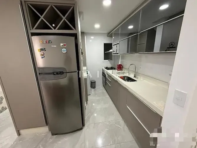 Apartamento Locação temporada, 2 quartos sendo 1 suíte, mobiliado- canto grande - Bombinha
