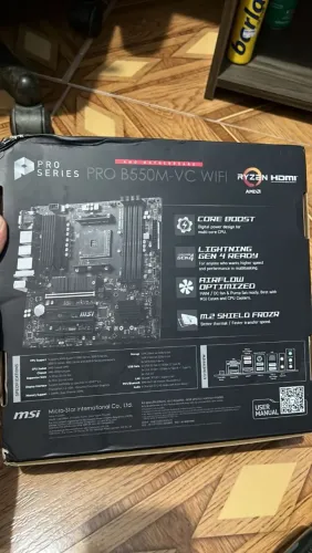 Placa Mae MSI B550M PRO NOVA
