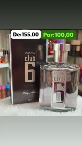 Colônia Club 6 Eudora 100ml