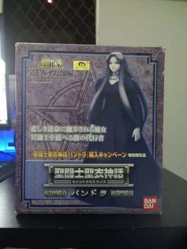Cloth Myth Pandora - Bandai (Com Base para Pandora + 3 Juizes)