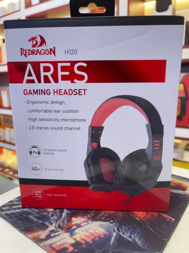 Fone gamer headset redragon ares h120