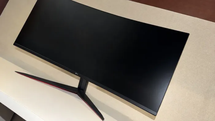 monitor 34 curvo ultrawide lg, retirada de peças