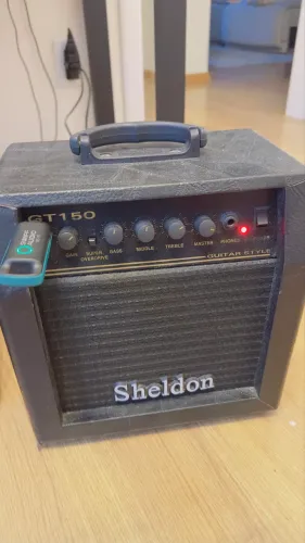 Amplificador Cubo Guitarra Sheldon GT150 - Funciona (potenciômetro com chiado)