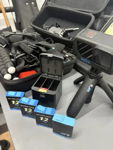 GoPro HERO10 Black ? kit completo, pronto para usar