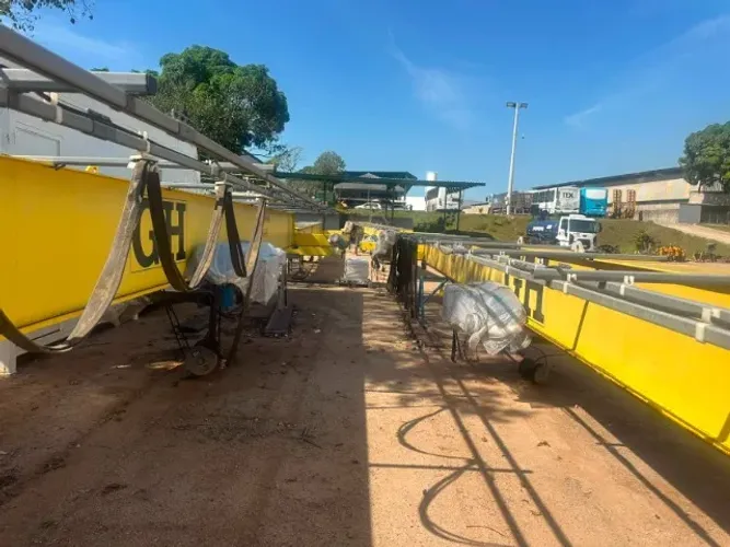 PONTE ROLANTE GH 10 TON - VÃO 15,5 MTS semi nova - oportunidade