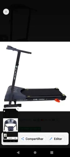 Vendo esteira semi nova . 1.000,00