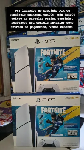 PS5 lacrados LEIA DESCRIÇÃO 
