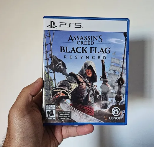 Assassins Creed Black Flag Resynced PS5 Mídia Física