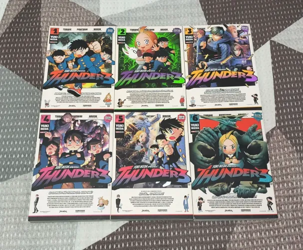 Thunder 3 (6 volumes) - Mangá Panini