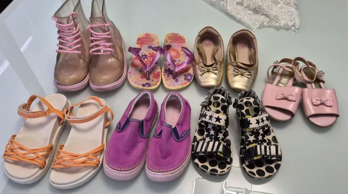 Lote de sapatos