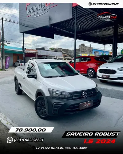 Volkswagen Saveiro Robust 1.6 Total Flex 16V 2024
