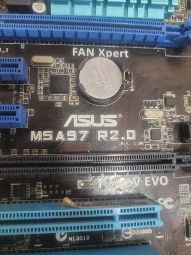Kit placa mãe ddr3 4gb azus MS A97 r2.0