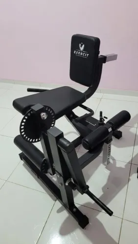 Cadeira Extensora E Flexora Exercit Mod. Ec-4.0 Para Anilhas