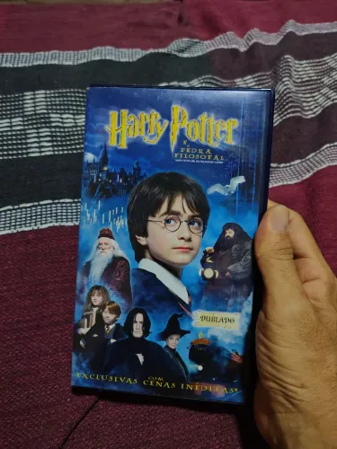 VHS harry potter e a pedra filosofal dub