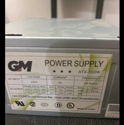 Fonte ATX 500 power  supply