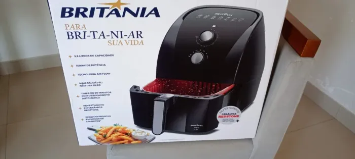 Fritadeira Air Fryer Britânia 5,5L