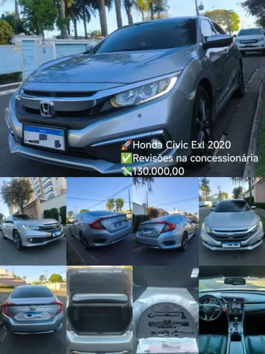 Honda Civic Sedan EXL 2.0 Flex 16V Aut.4p 2020
